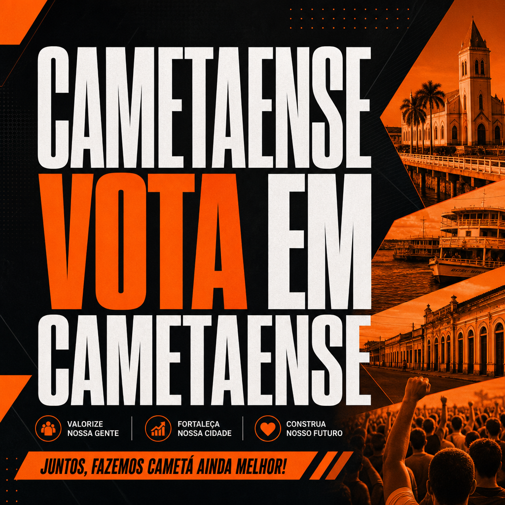 Cametaense vota em cametaense