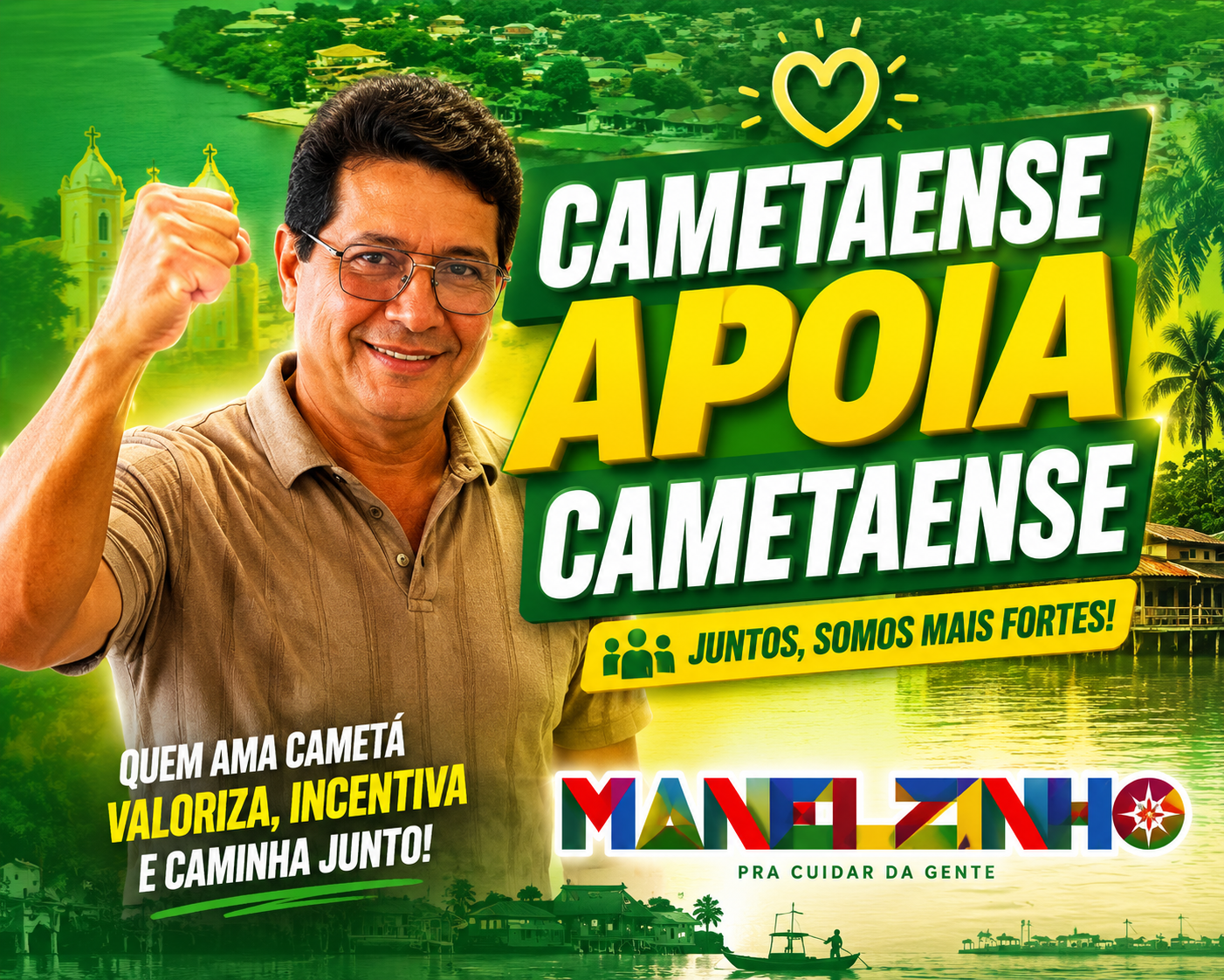 Cametaense vota em cametaense