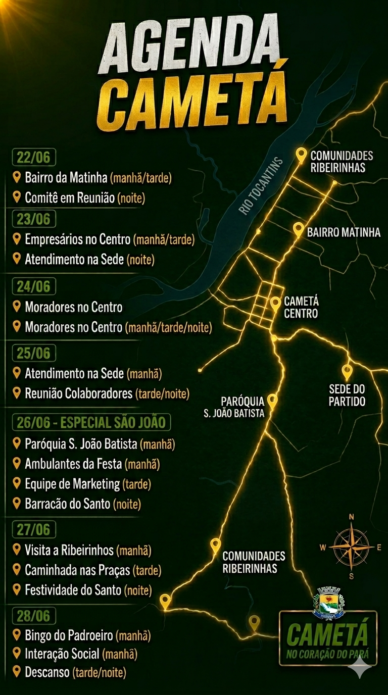 Agenda Cametá